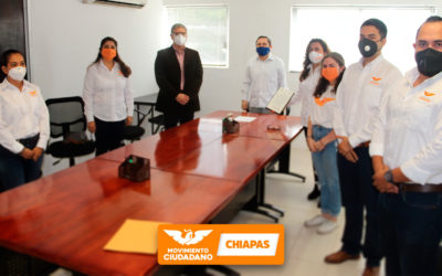 Movimiento Ciudadano Chiapas, listo para contender en el 2021