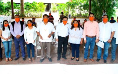 Villaflores se pinta de naranja para transitar con Movimiento Ciudadano.