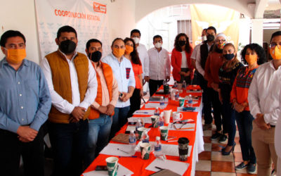 Lleva a cabo Movimiento Ciudadano Chiapas, Decimoséptima Sesión Ordinaria de la Coordinadora Ciudadana Estatal.