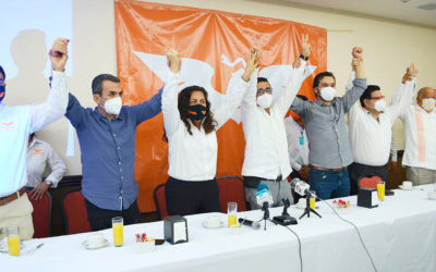 Presenta Movimiento Ciudadano a Francisco Rojas, como aspirante por la alcaldía de Tuxtla Gutiérrez.