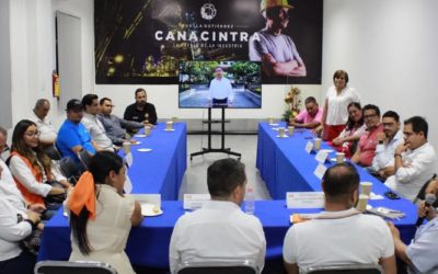 Reunión con miembros y socios de CANACINTRA